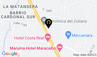 Mapa de Distrimeca en Maracaibo