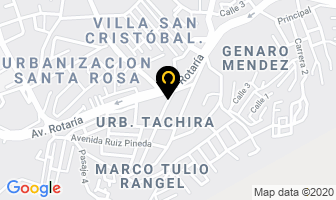 Mapa de D´lujo Eventos C.a. en San Cristóbal