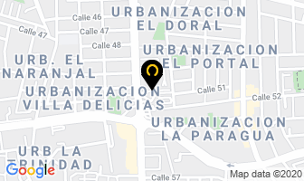 Mapa de Doctora Sandra Gomez en Maracaibo
