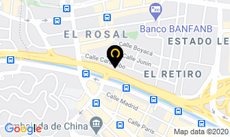 Mapa de Dollar Rent A Car en Caracas