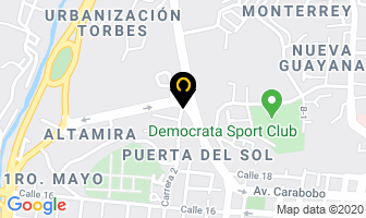 Mapa de Dr. Jesus A. Rivero M. en San Cristóbal