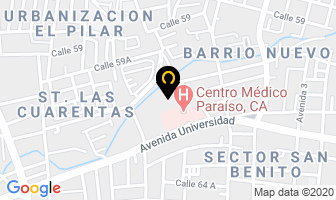 Mapa de Dr. Jose Manuel Roberti cecobem,sc en Maracaibo