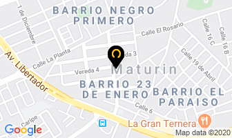 Mapa de Dr. Luis Fariñas en Maturín