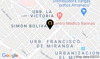 Mapa de Dr. Mario Rivera Neurocirujano en Barinas