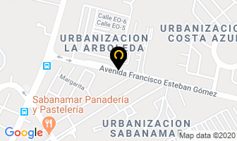 Mapa de Dr Rafael Rodriguez Cuberos en Porlamar