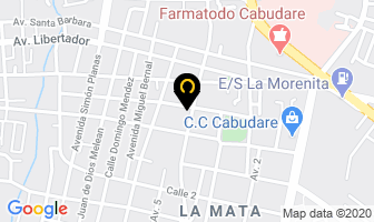Mapa de Dr. Rómulo A. Rodríguez G. Médico Internista en Cabudare