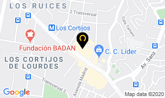 Mapa de Dr. Yonatan Vainrub Steinberg en Caracas