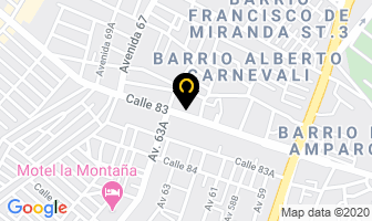 Mapa de Dra Angela Leon - Ginecóloga Obstetra en Maracaibo