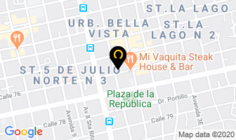 Mapa de Dra. Angela Lunar en Maracaibo
