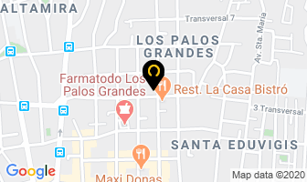 Mapa de Dra. Dolores Moreno C. en Caracas