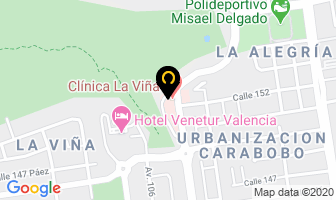 Mapa de Dra. Edira Chocron en Valencia