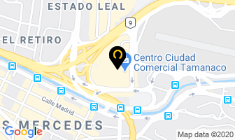 Mapa de Dra Erika Santana en Caracas