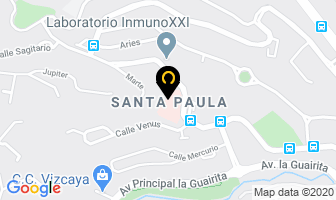 Mapa de Dra. Joanne Salas Rodriguez en Caracas