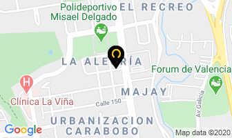 Mapa de Dra. Lola Estraño Odontologia Estetica en Valencia