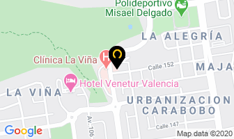 Mapa de Dra. Magda Alejandra Miret en Valencia