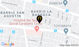 Mapa de Dra Mariana Marcatelli en Maracay