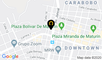 Mapa de Dra. Marvin Betermi De Rodriguez en Maturín