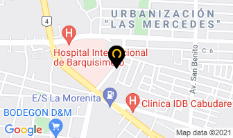 Mapa de Dra. Mayra Garcia en Cabudare