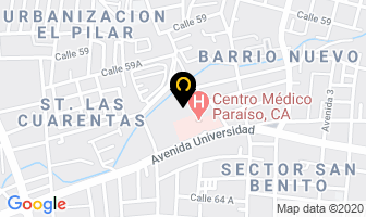 Mapa de Dra. Mirla Moreno en Maracaibo