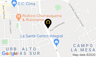 Mapa de Dra. Rossires Balza en Barinas