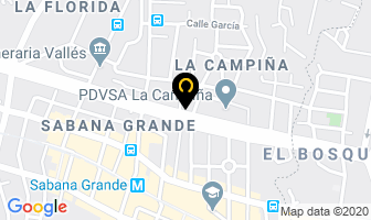 Mapa de Dra Valentina Flamerich Ossott en Caracas