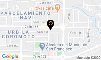 Mapa de Dra. Virginia Bracho M en Maracaibo