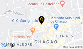 Mapa de Dra Yadira Abreu Martinez en Caracas