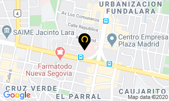 Mapa de Dr.josé Miguel Ortega Blanco en Barquisimeto