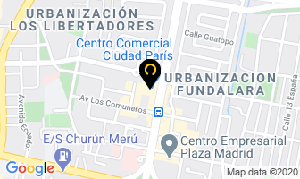 Mapa de Dulce Hogar en Barquisimeto