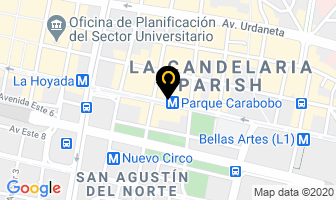 Mapa de Eduardo Parra en Caracas