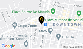 Mapa de Eduardo Sanchez en Maturín