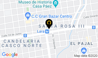 Mapa de El Centro De Las Gorras en Valencia