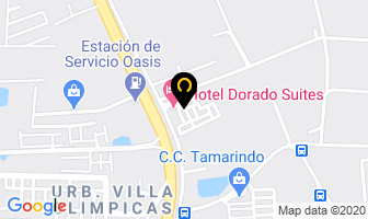 Mapa de El Dorado Suite Hotel en Barcelona