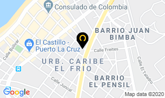 Mapa de El Hogar Del Carpintero en Puerto La Cruz
