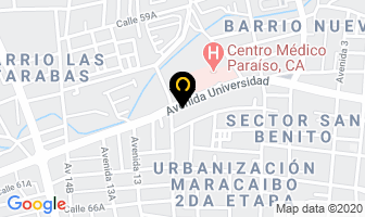 Mapa de El Jardin De Cantares en Maracaibo