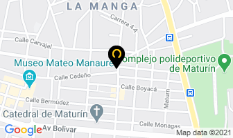Mapa de “El Meson De La Hallaca” en Maturín