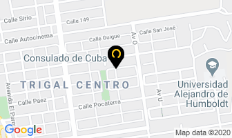 Mapa de El Rincon Cubano en Valencia
