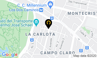Mapa de El Rincón Del Kaffee en Caracas