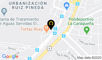 Mapa de El Rustico en Puerto La Cruz