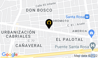 Mapa de El Toyotero en Valencia
