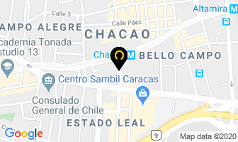 Mapa de Electricidad Tecnica Gerd S.a. en Caracas