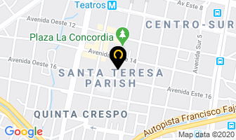 Mapa de Electro-Auto Imperio en Caracas
