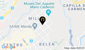 Mapa de Emblemas Y Bordados Merida, C.a. en Mérida