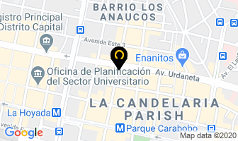 Mapa de Enma en Caracas