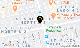 Mapa de Ensaladas Mezclum en Maracaibo