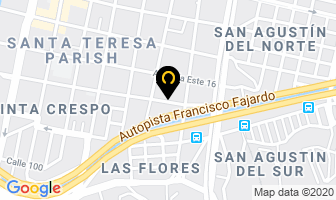 Mapa de Envios Expresos Envex C.a. en Caracas
