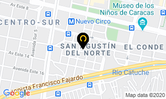 Mapa de Envíos San Cristóbal Express, C.a. en Caracas