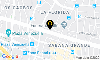 Mapa de Equipana en Caracas