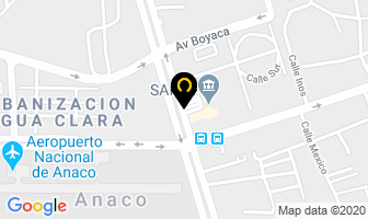 Mapa de Escribens Ferretera C.a en Anaco