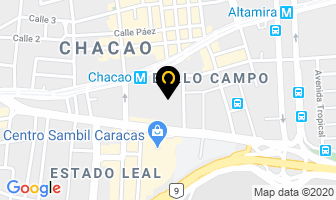 Mapa de Escritorio JurÍdico en Caracas